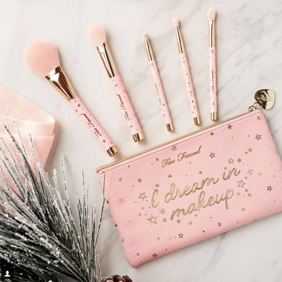 Too Faced Other - Too Faced Brush Set with Makeup Bag